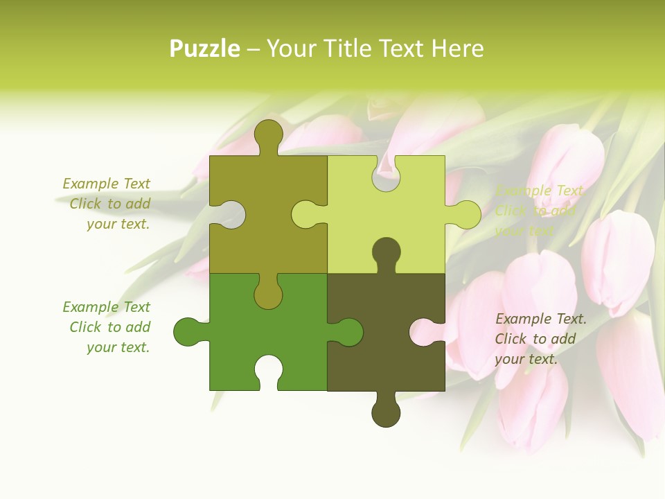 Flora Backgrounds Floral PowerPoint Template