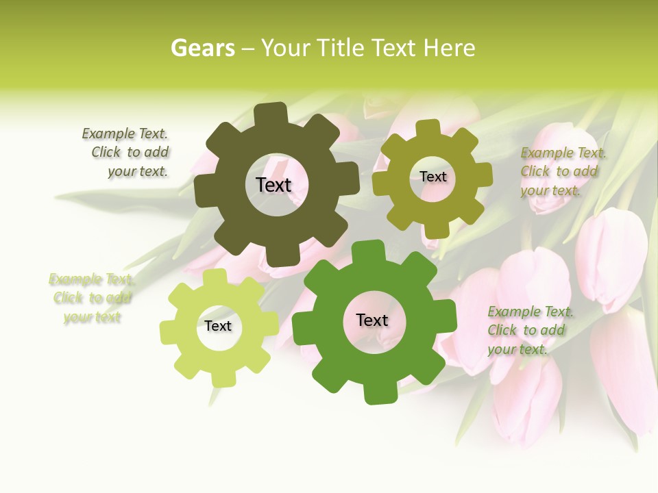 Flora Backgrounds Floral PowerPoint Template