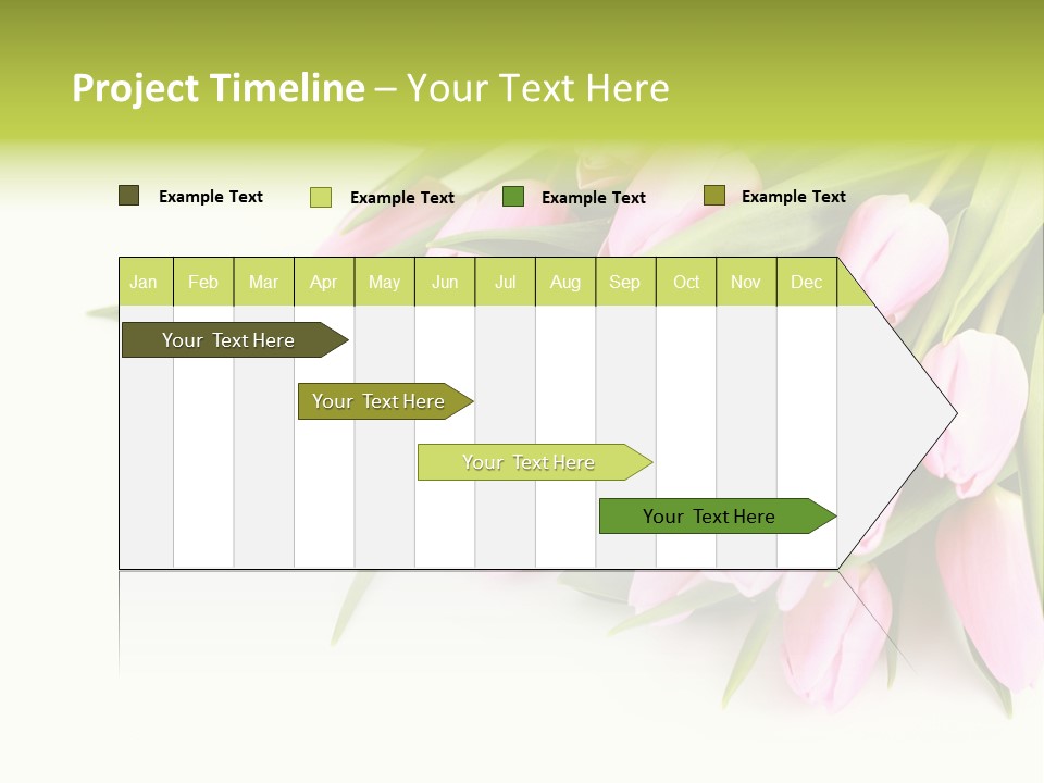 Flora Backgrounds Floral PowerPoint Template