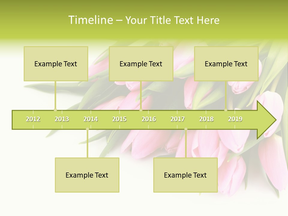 Flora Backgrounds Floral PowerPoint Template