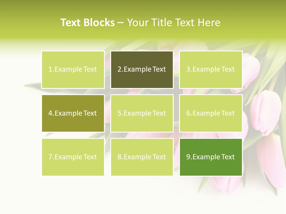 Flora Backgrounds Floral PowerPoint Template