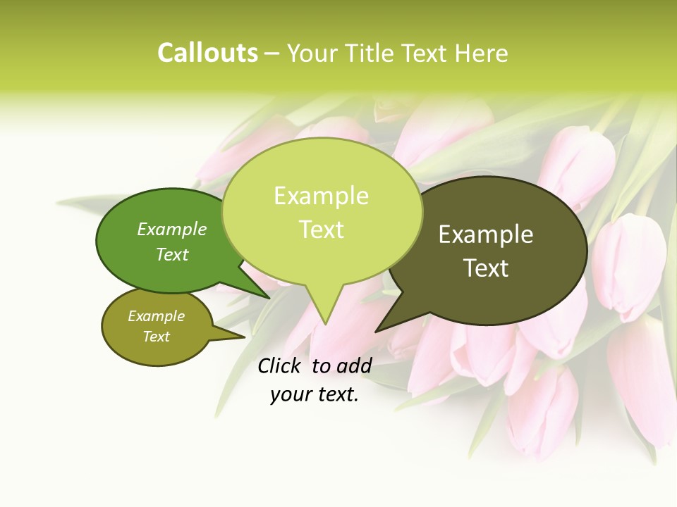 Flora Backgrounds Floral PowerPoint Template