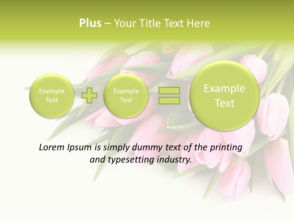 Flora Backgrounds Floral PowerPoint Template