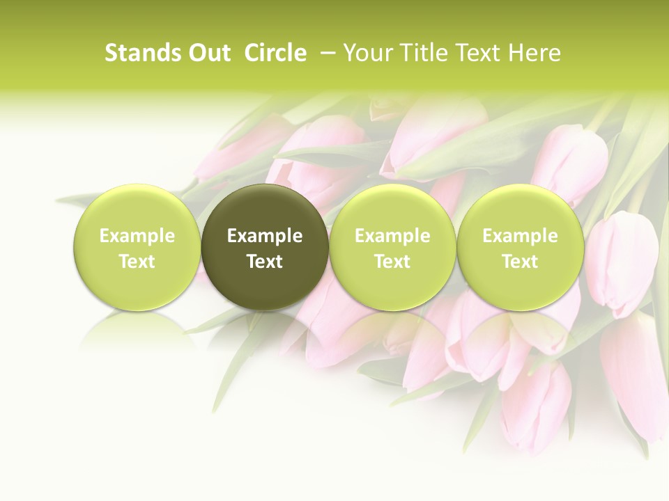 Flora Backgrounds Floral PowerPoint Template
