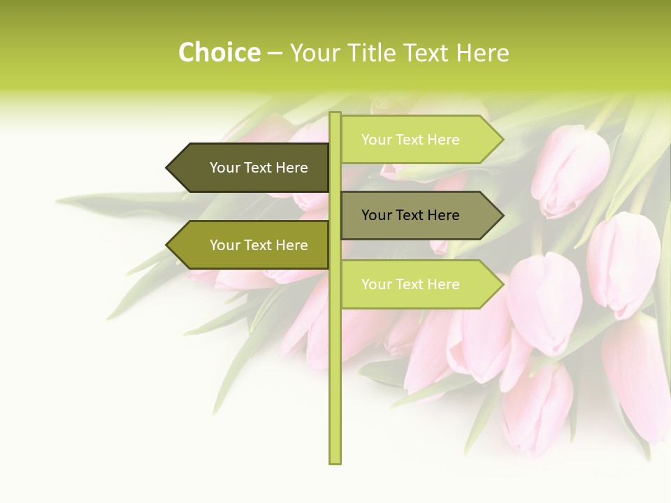 Flora Backgrounds Floral PowerPoint Template