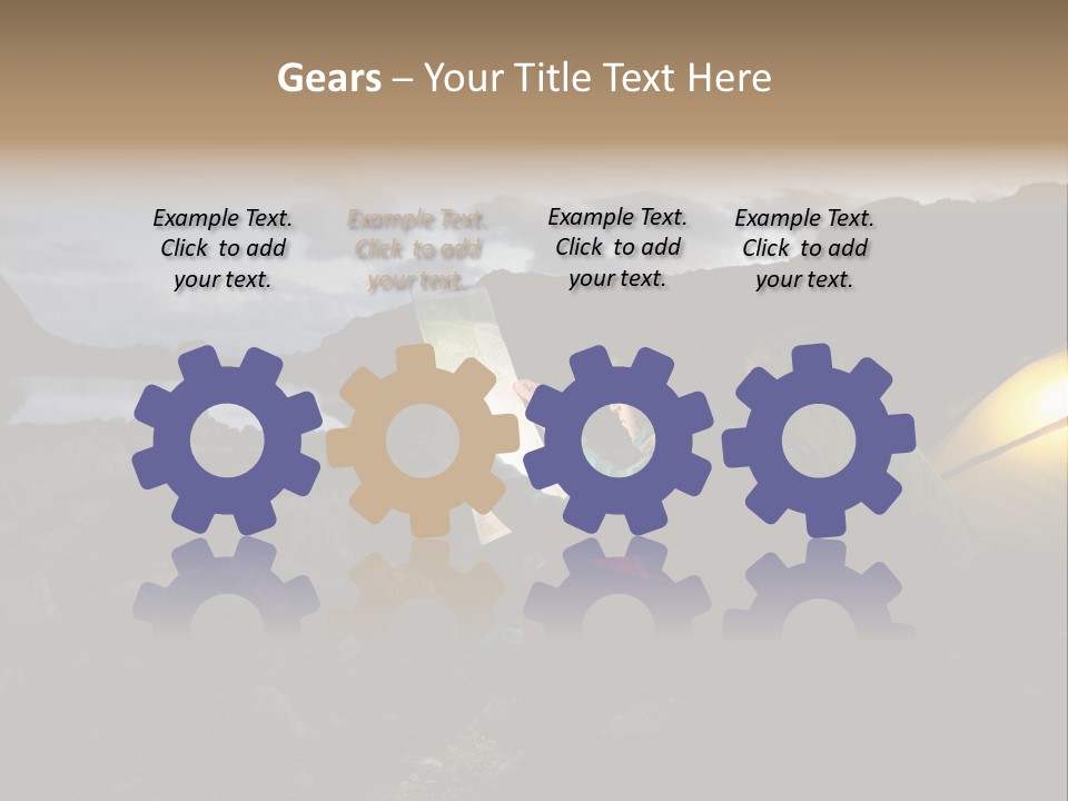 Trek Night Leisure PowerPoint Template