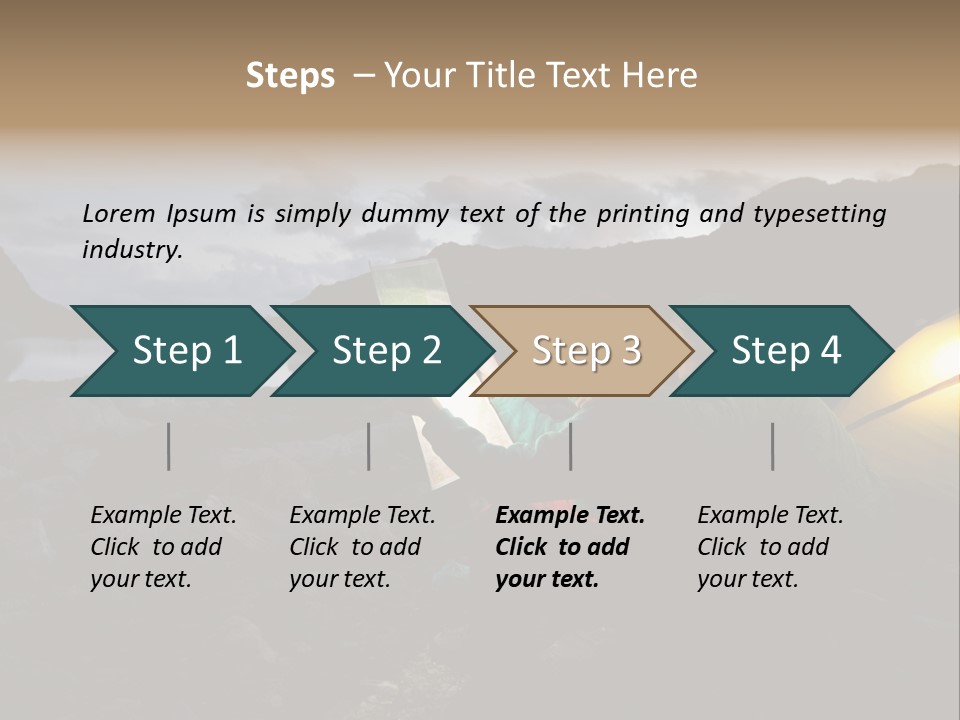Trek Night Leisure PowerPoint Template