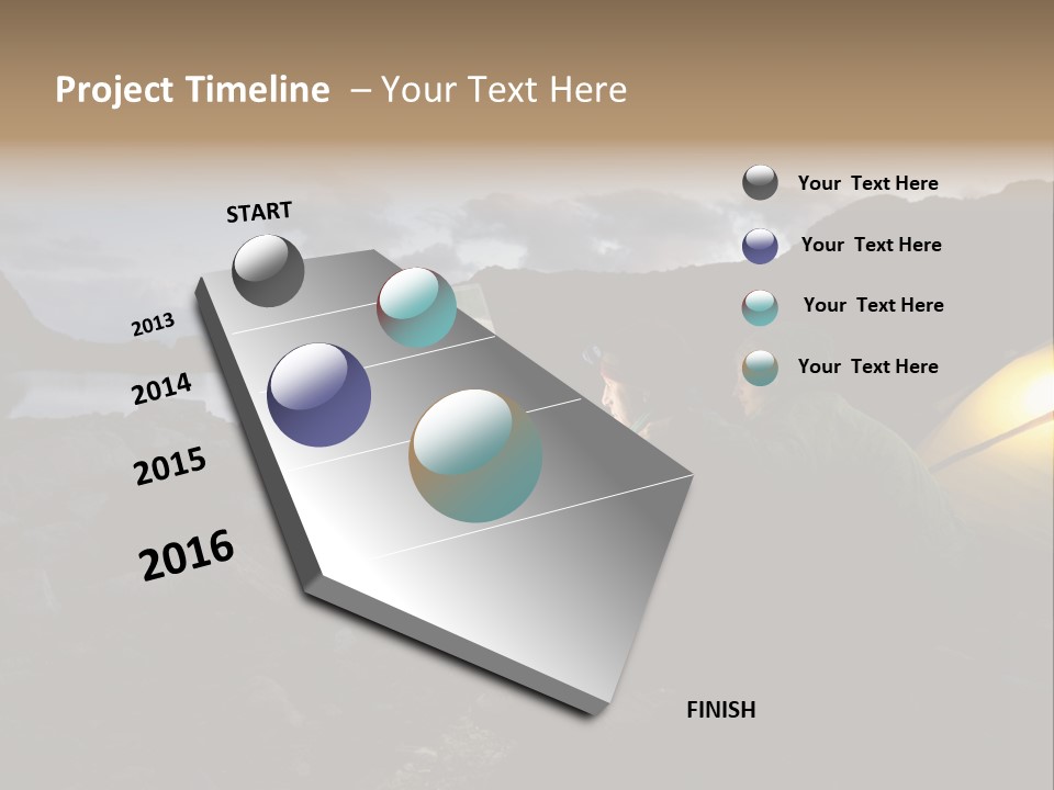 Trek Night Leisure PowerPoint Template