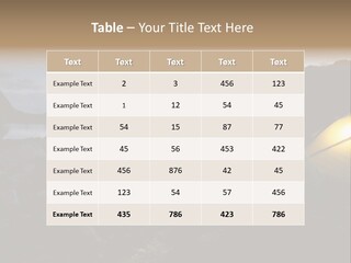 Trek Night Leisure PowerPoint Template
