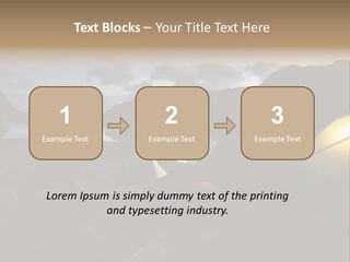 Trek Night Leisure PowerPoint Template