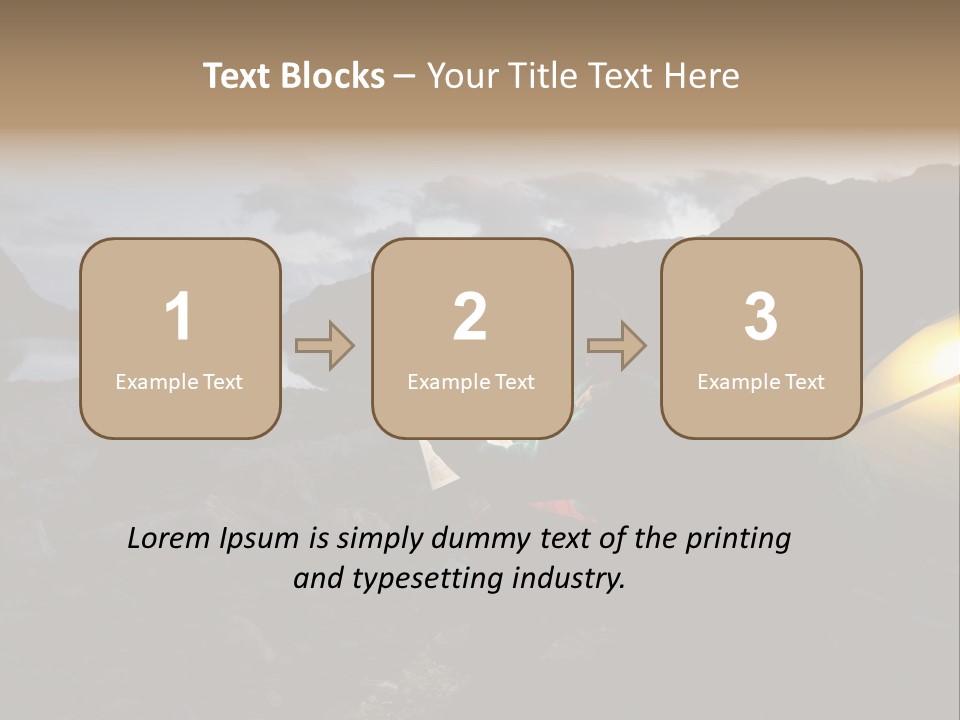 Trek Night Leisure PowerPoint Template