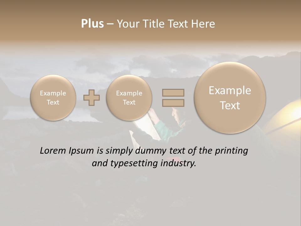 Trek Night Leisure PowerPoint Template