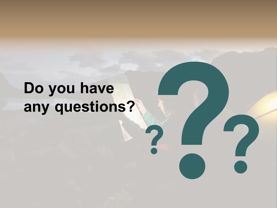 Trek Night Leisure PowerPoint Template