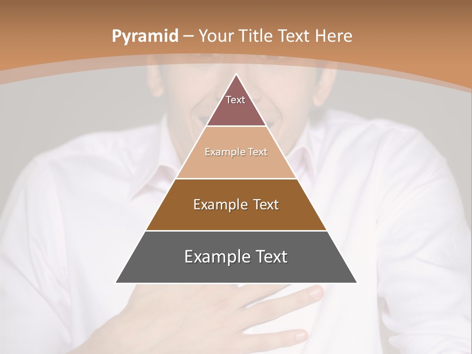 Facial Handsome Wow PowerPoint Template