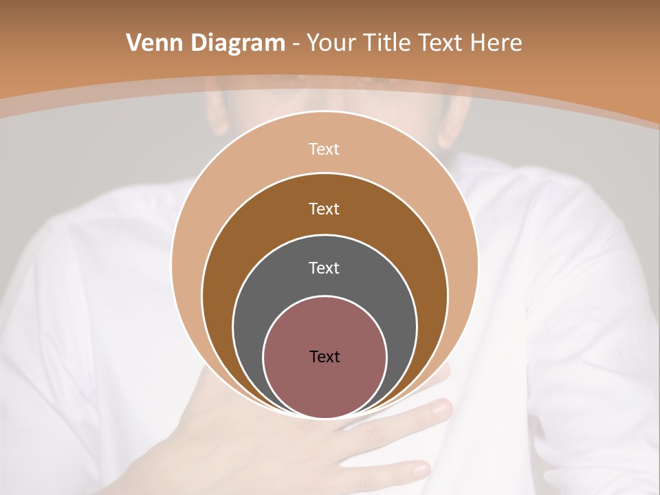 Facial Handsome Wow PowerPoint Template