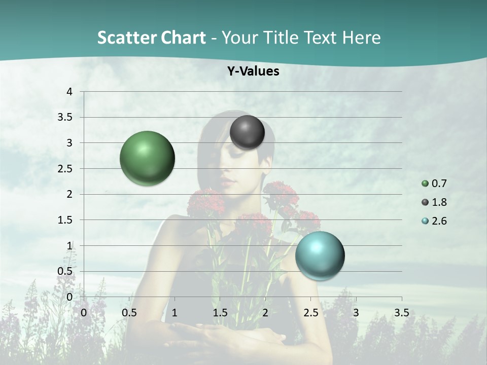 Healthy Floral Summer PowerPoint Template