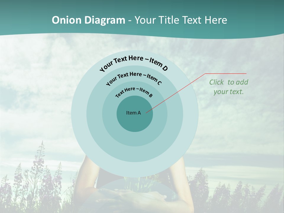 Healthy Floral Summer PowerPoint Template