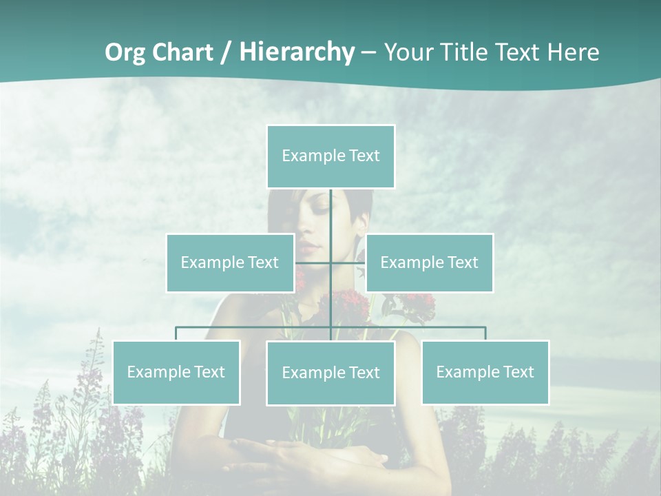 Healthy Floral Summer PowerPoint Template