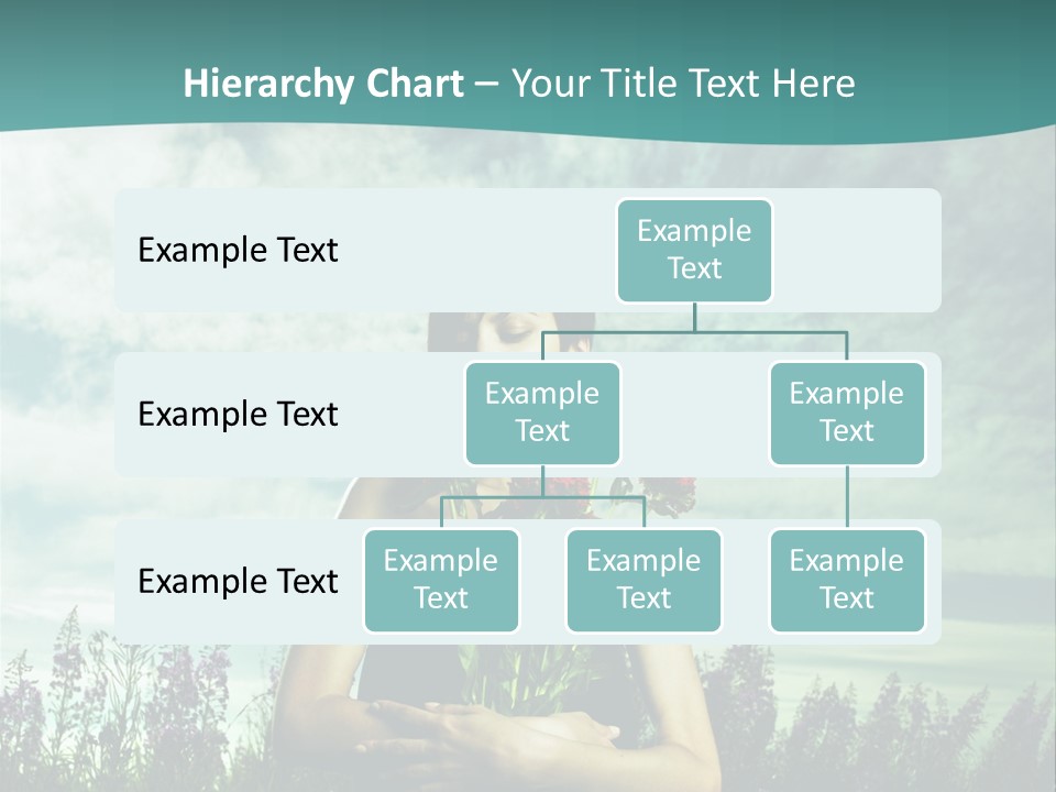 Healthy Floral Summer PowerPoint Template