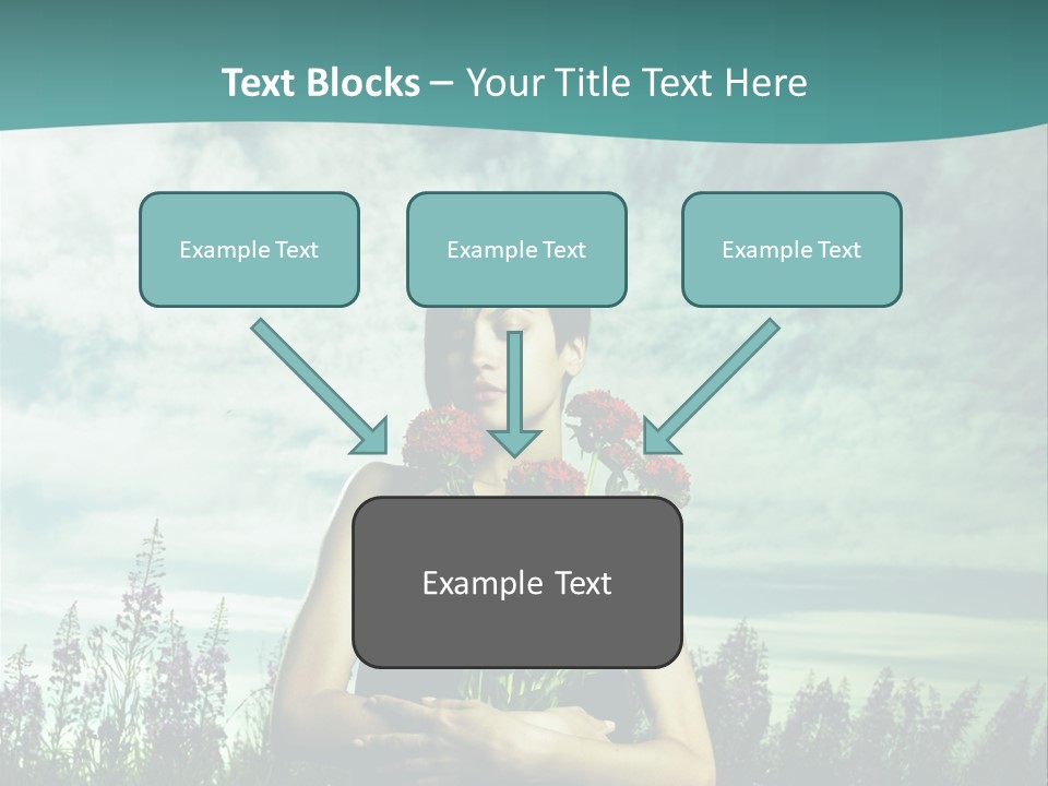Healthy Floral Summer PowerPoint Template