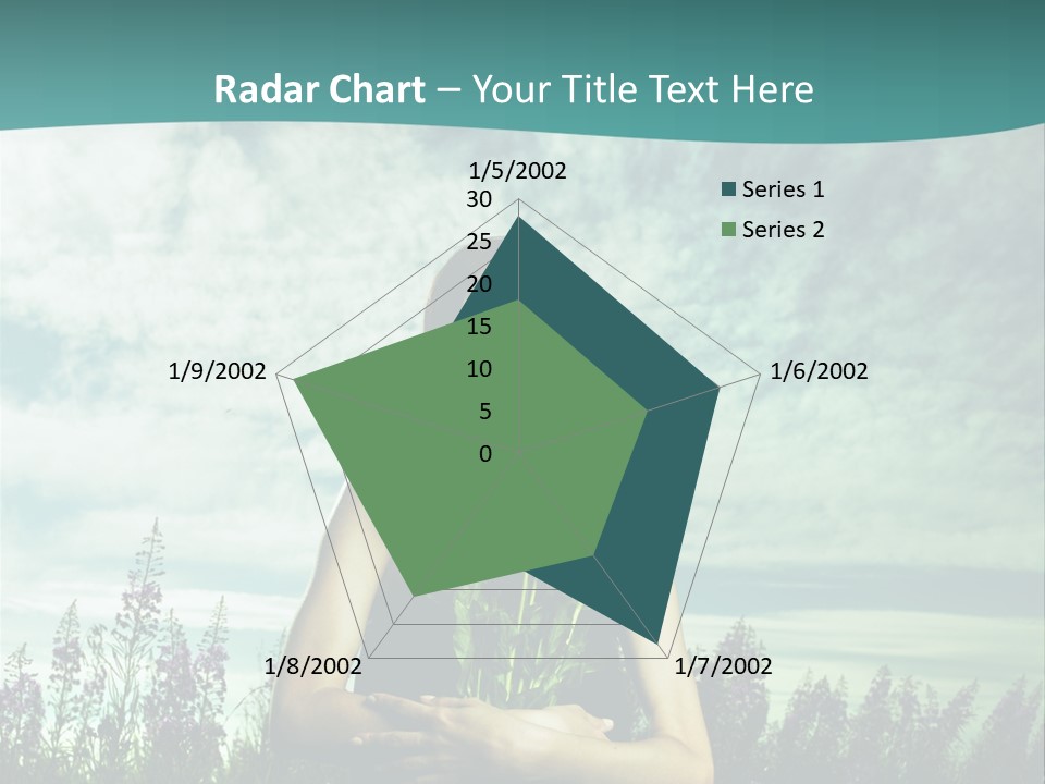 Healthy Floral Summer PowerPoint Template