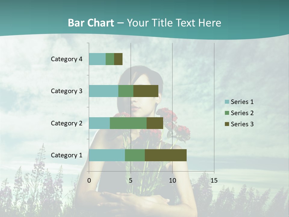 Healthy Floral Summer PowerPoint Template