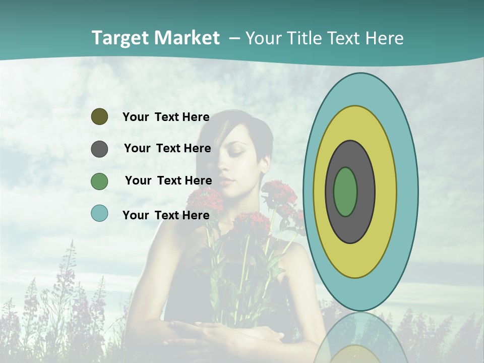 Healthy Floral Summer PowerPoint Template