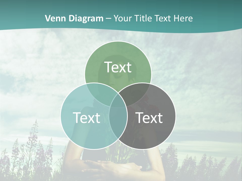 Healthy Floral Summer PowerPoint Template