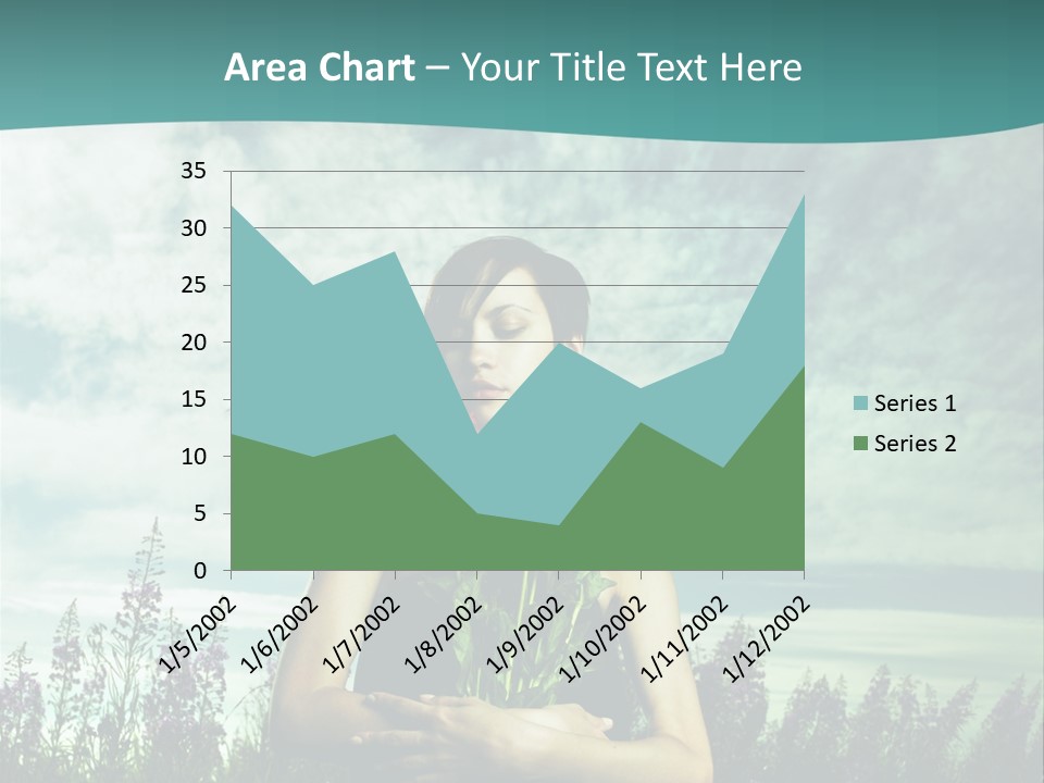 Healthy Floral Summer PowerPoint Template