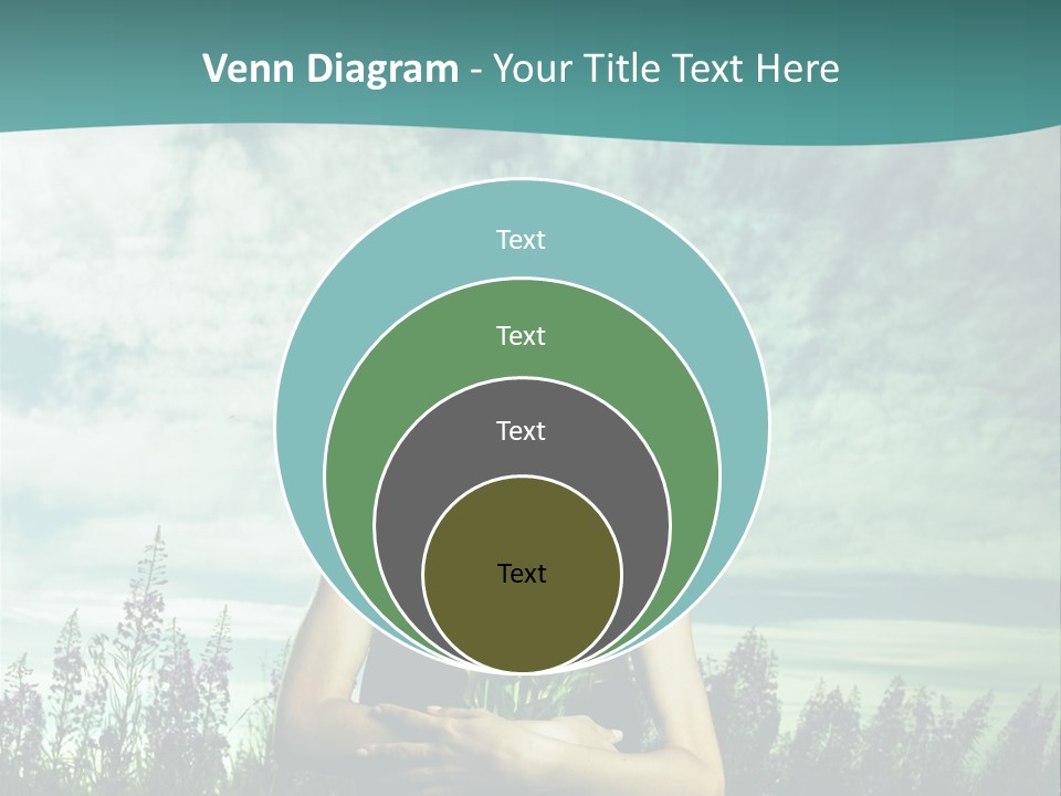 Healthy Floral Summer PowerPoint Template