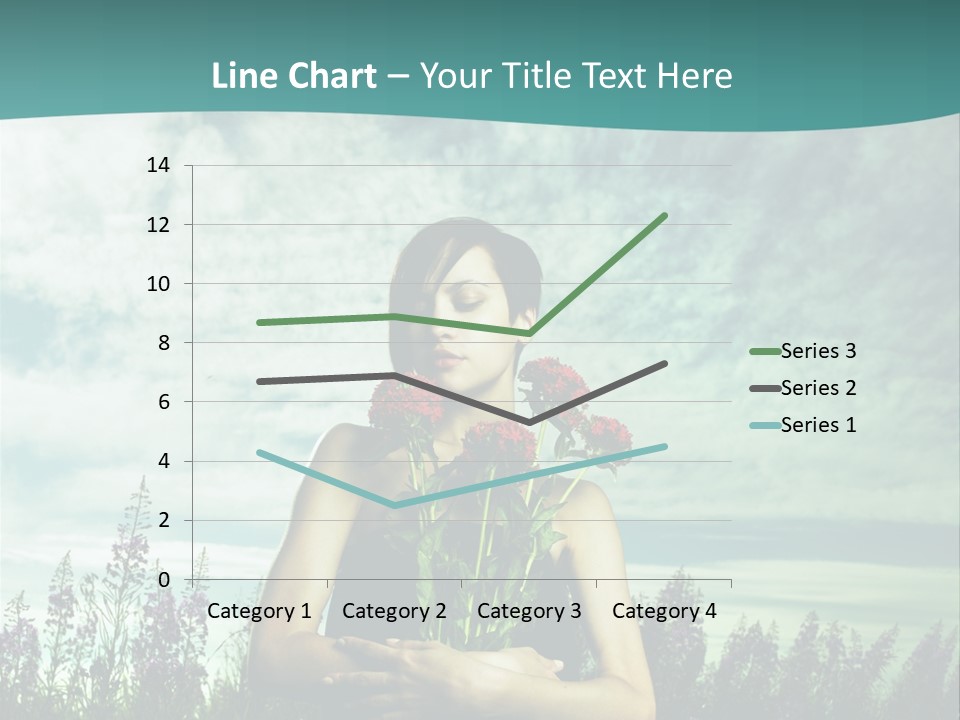 Healthy Floral Summer PowerPoint Template