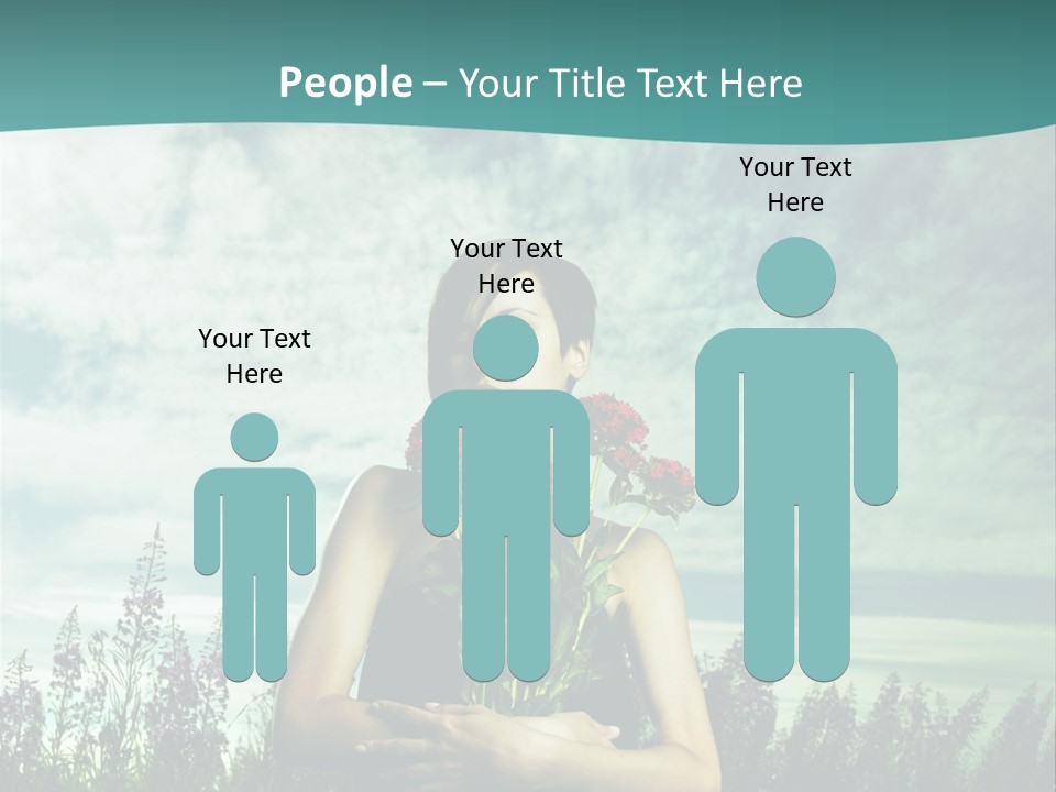 Healthy Floral Summer PowerPoint Template