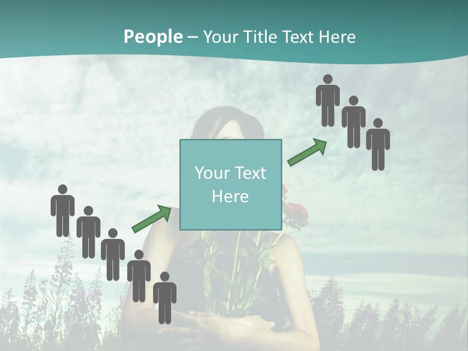 Healthy Floral Summer PowerPoint Template