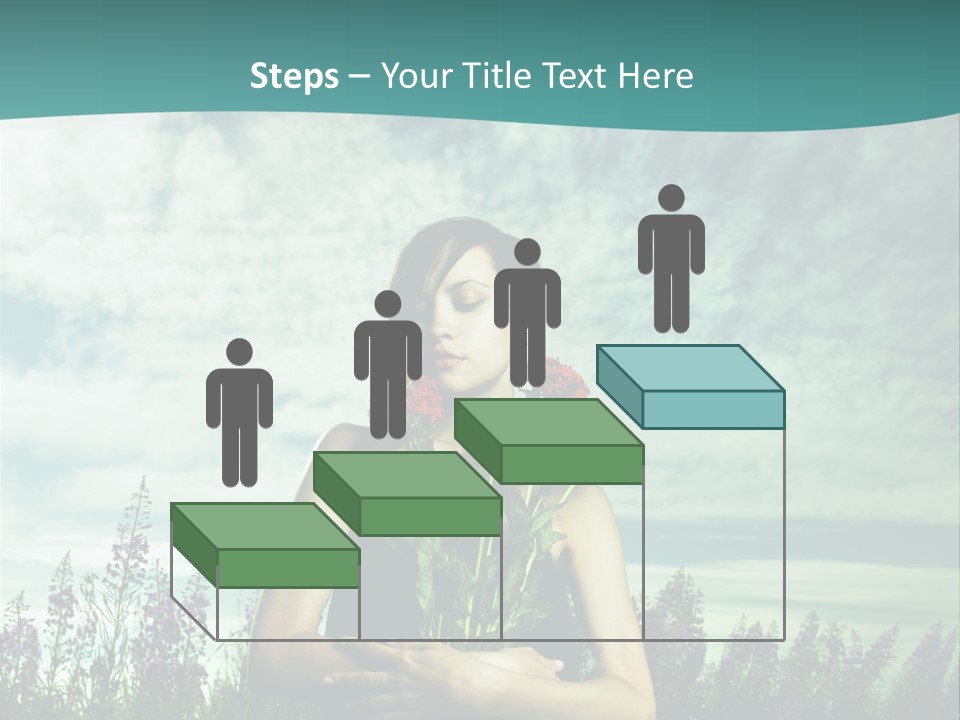 Healthy Floral Summer PowerPoint Template