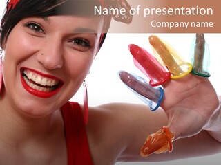 Shiny Latex Life PowerPoint Template