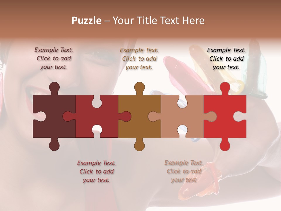 Shiny Latex Life PowerPoint Template