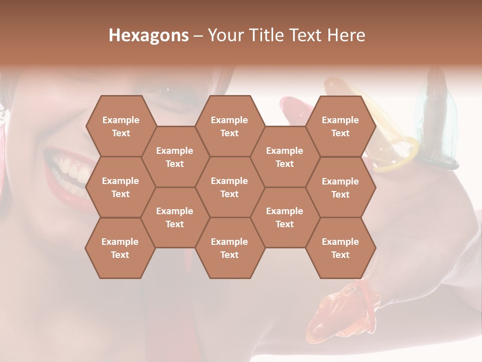 Shiny Latex Life PowerPoint Template