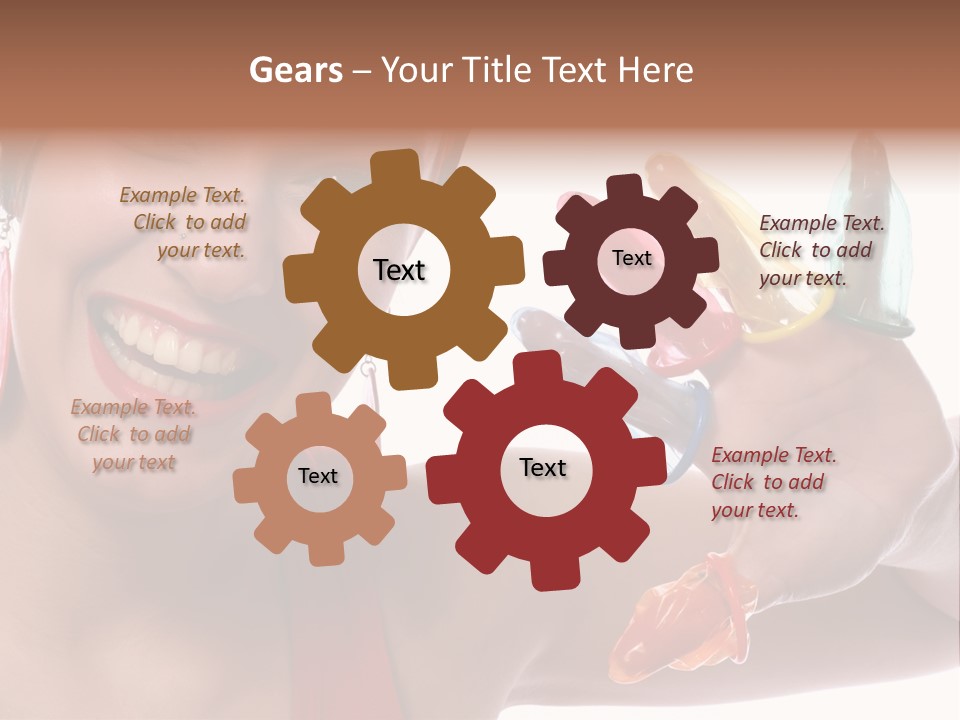 Shiny Latex Life PowerPoint Template