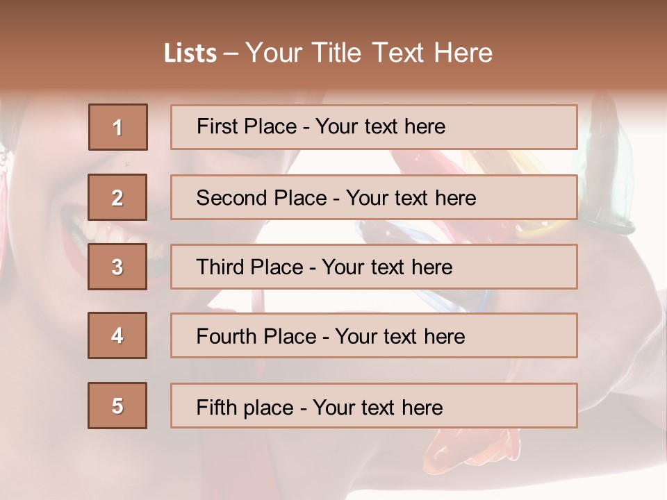 Shiny Latex Life PowerPoint Template