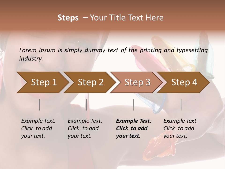 Shiny Latex Life PowerPoint Template