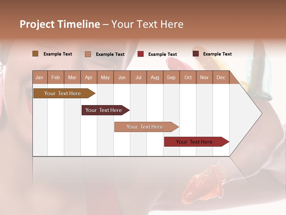 Shiny Latex Life PowerPoint Template