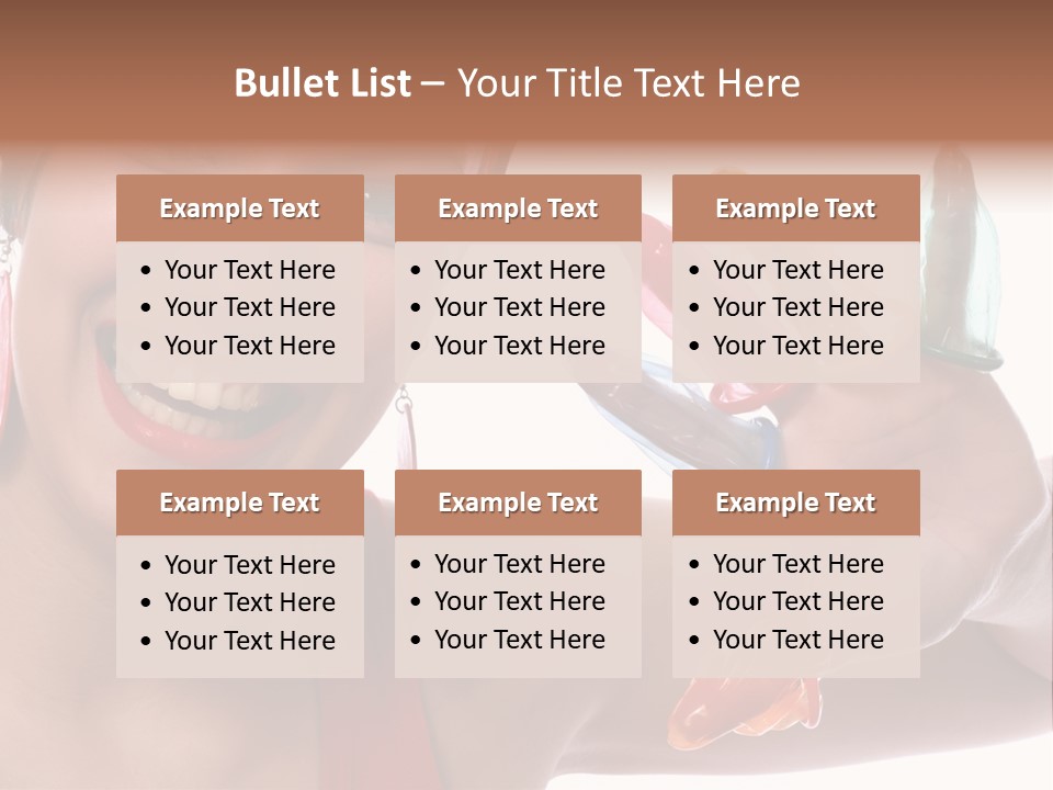 Shiny Latex Life PowerPoint Template