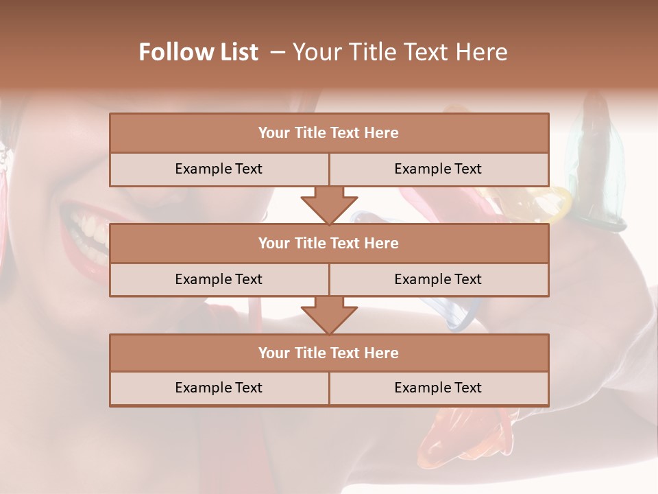 Shiny Latex Life PowerPoint Template