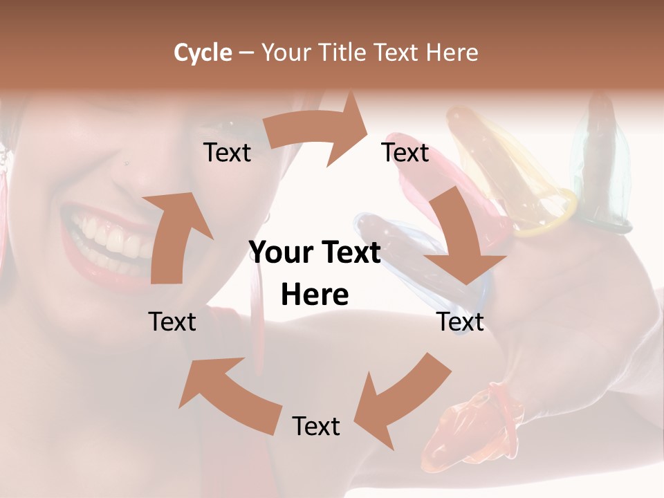 Shiny Latex Life PowerPoint Template