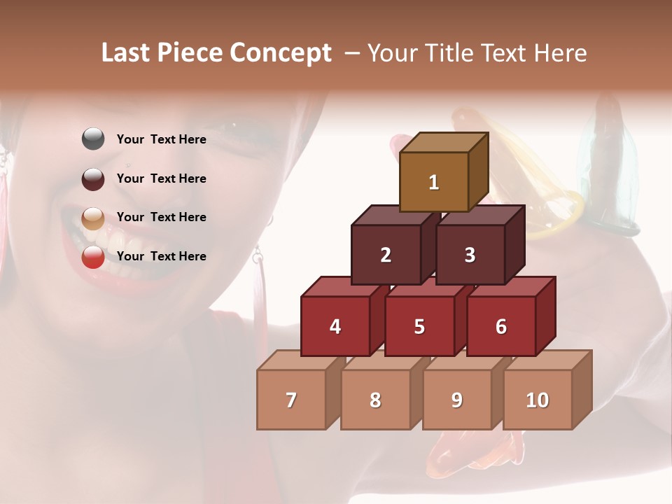 Shiny Latex Life PowerPoint Template