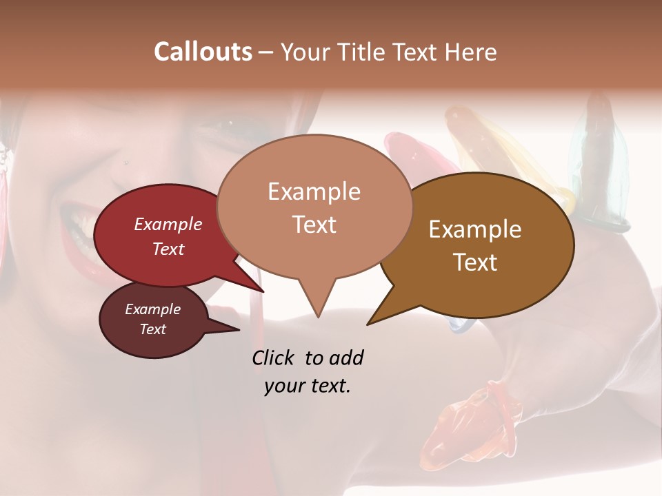 Shiny Latex Life PowerPoint Template