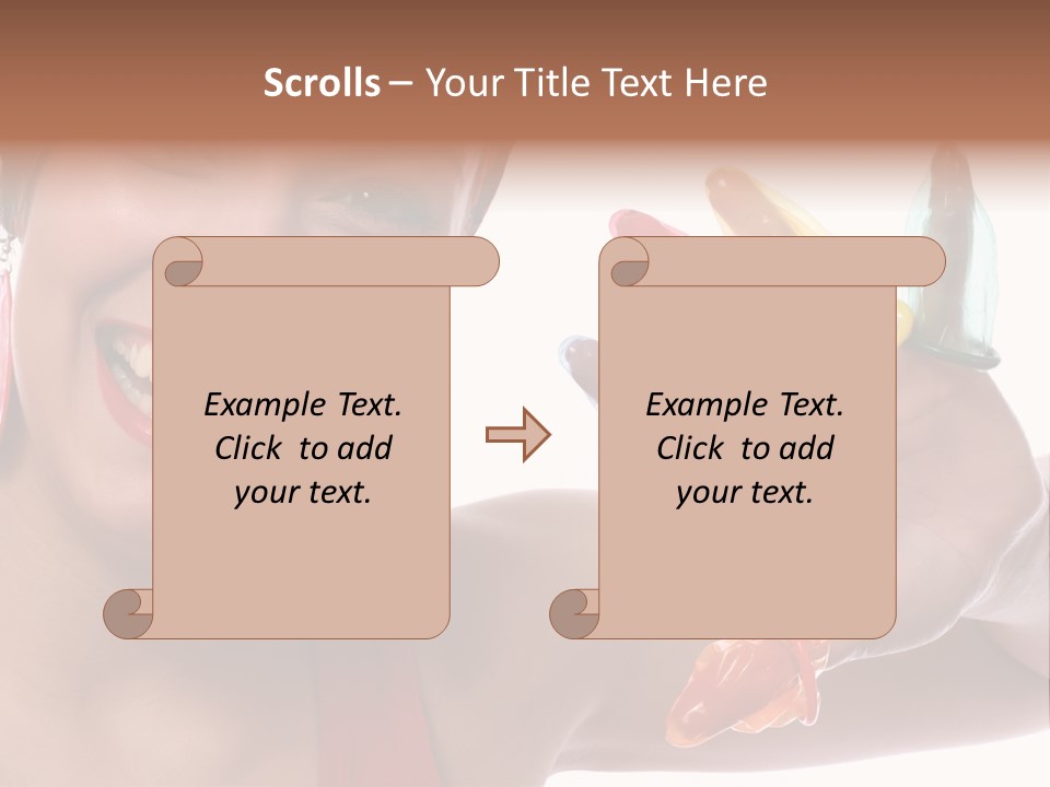 Shiny Latex Life PowerPoint Template