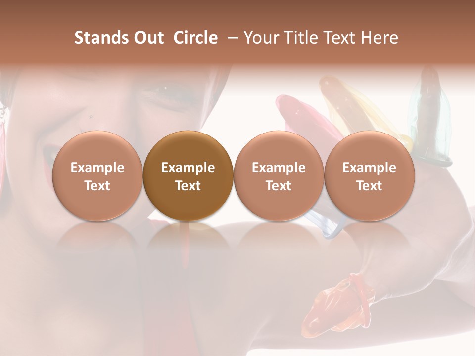 Shiny Latex Life PowerPoint Template