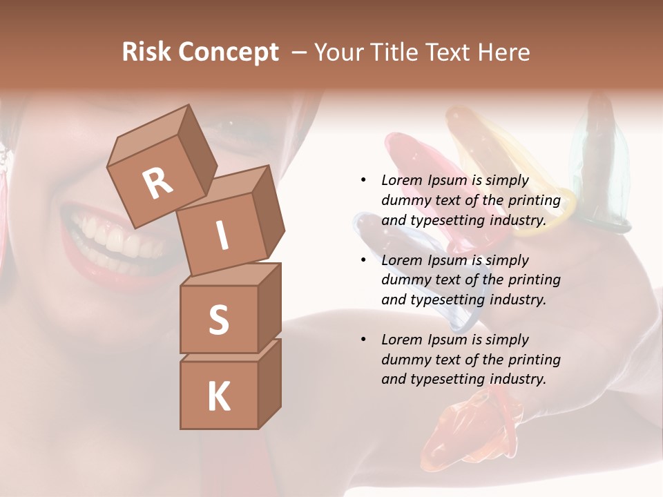 Shiny Latex Life PowerPoint Template