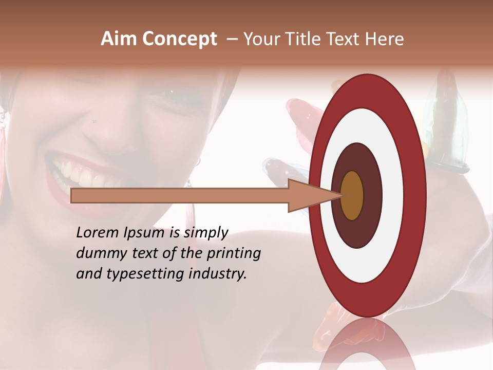 Shiny Latex Life PowerPoint Template